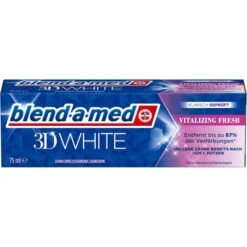 Blend-a-med Zahnpasta 3D White, Vitalizing Fresh, Weiße Zähne, 75ml 13 Blend-a-med Zahnpasta 3D White, Vitalizing Fresh, Weiße Zähne, 75ml -Tork Shop 02d21013dad13cd122a688e022d52a1fa582b49e zahnpasta blend a med 3d white vitalizing fresh