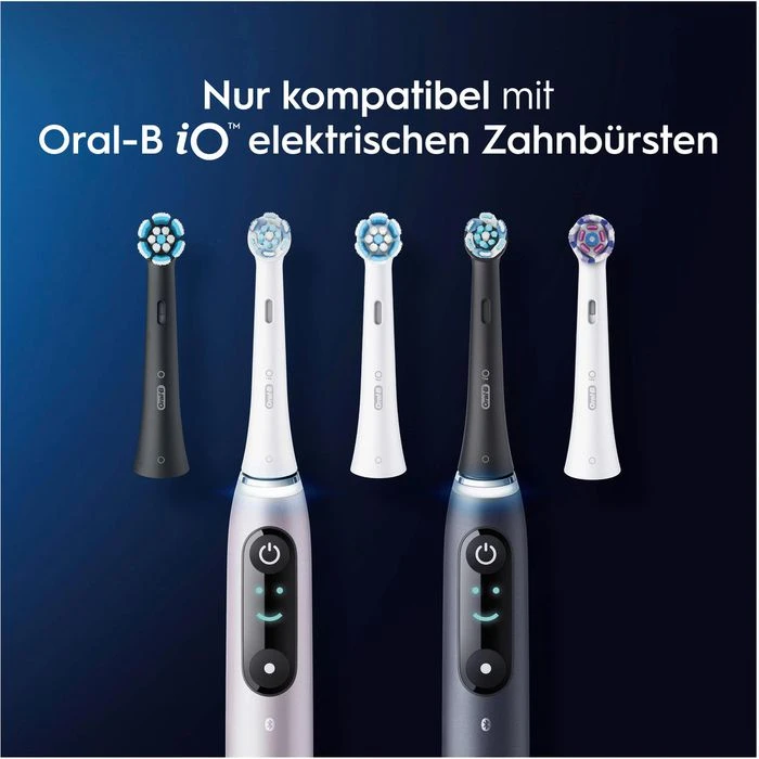Oral B Oral-B Aufsteckbürsten IO Ultimative Reinigung, Schwarz, In Briefkastenfähiger Verpackung, 8 Stück 7 Oral B Oral-B Aufsteckbürsten IO Ultimative Reinigung, Schwarz, In Briefkastenfähiger Verpackung, 8 Stück – Bild 7