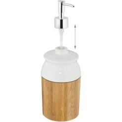 Relaxdays Seifenspender Bambus, Bambus Und Keramik, Natur / Weiß, 225ml 11 Relaxdays Seifenspender Bambus, Bambus Und Keramik, Natur / Weiß, 225ml -Tork Shop 0b3c3786c00e4b5dcc317c984f5e76790656a25b seifenspender relaxdays bambus
