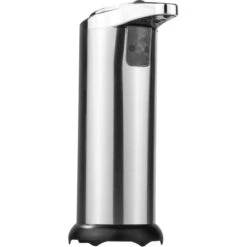 Böttcher-AG Desinfektionsmittelspender 33057, Edelstahl, Mit Infrarotsensor, Silber, 220ml