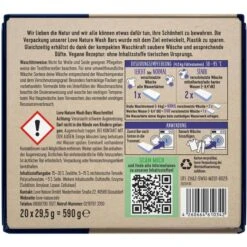 Love-Nature Waschmittel Wash Bars, Alpine Fresh, Vollwaschmittel, Universal, 0,59 Kg, 20 WL -Tork Shop 1b0255389b6e7dc57ece9de72667fd771ad4bdea waschmittel love nature wash bars alpine fresh