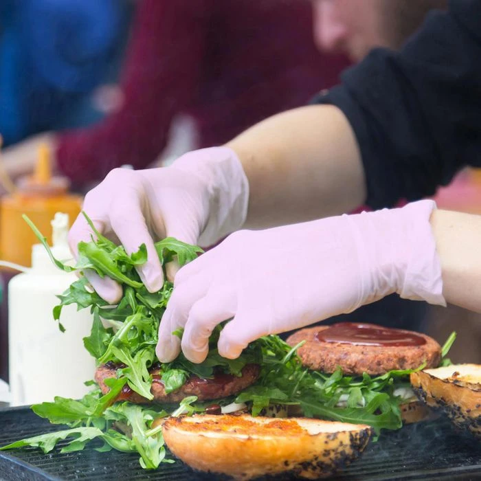 Franz-Mensch Einmalhandschuhe Safe Light, 27015, Nitril, Puderfrei, Rosa, 100 Stück, Größe L 2 Franz-Mensch Einmalhandschuhe Safe Light, 27015, Nitril, Puderfrei, Rosa, 100 Stück, Größe L – Bild 2