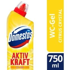 Domestos WC-Reiniger Aktiv Kraft Citrus Fresh, WC Gel, Beseitigt 99,9% Der Bakterien, 1 Liter -Tork Shop 21d5d934dad8403c332b366b5a369d8e7b22fc27 wc reiniger domestos aktiv kraft citrus fresh