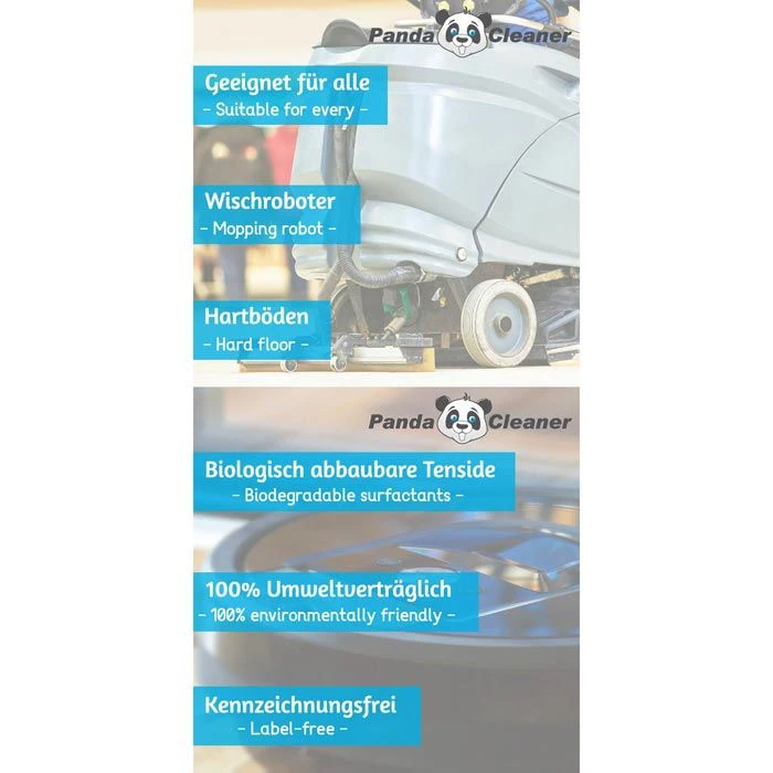 PandaCleaner Unterhaltsreiniger EA0772, Wischroboter-Reiniger, 1 Liter 5 PandaCleaner Unterhaltsreiniger EA0772, Wischroboter-Reiniger, 1 Liter – Bild 5