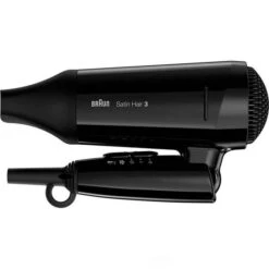 Braun Haartrockner Satin Hair 3 Style&Go IonTec, HD350, Ionen-Haartrockner, 1600 Watt, Schwarz -Tork Shop 2447d3376fbe3d3729c82344393f4973b849c5d6 haartrockner braun satin hair 3 styleundgo iontec