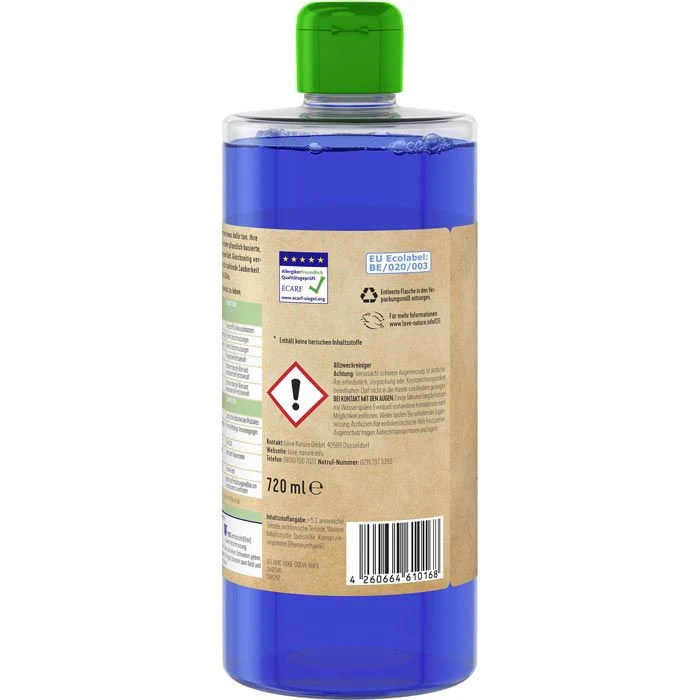 Love-Nature Allesreiniger Moonflower, Allzweckreiniger, Hypoallergen, 720 Ml 2 Love-Nature Allesreiniger Moonflower, Allzweckreiniger, Hypoallergen, 720 Ml – Bild 2