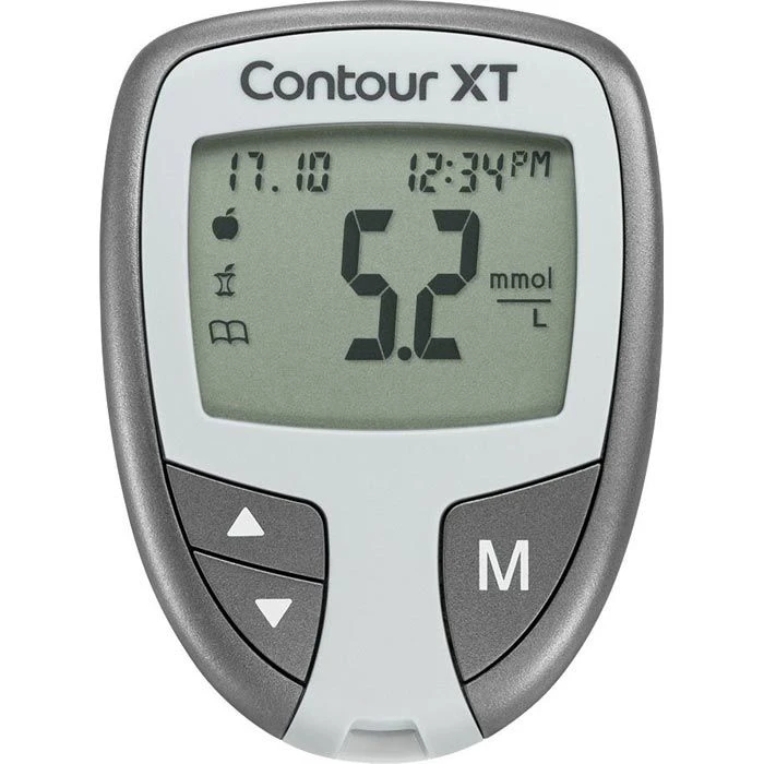 Contour Blutzuckermessgerät XT, Set Mit 5 Teststreifen & 5 Lanzetten, Mmol/L 3 Contour Blutzuckermessgerät XT, Set Mit 5 Teststreifen & 5 Lanzetten, Mmol/L – Bild 3