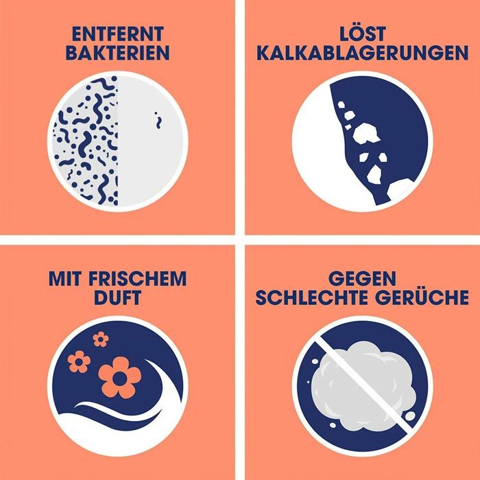 Sagrotan Waschmaschinenreiniger 5in1, Blütenzauber, Hygienereiniger, In Der Flasche, 250ml 4 Sagrotan Waschmaschinenreiniger 5in1, Blütenzauber, Hygienereiniger, In Der Flasche, 250ml – Bild 4