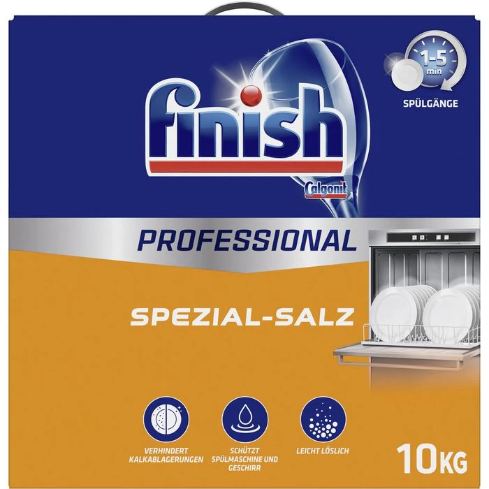 Finish Spülmaschinensalz Calgonit Professional, Spezial Salz, Grobkörnig, 10 Kg 2 Finish Spülmaschinensalz Calgonit Professional, Spezial Salz, Grobkörnig, 10 Kg – Bild 2