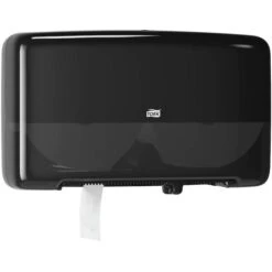 Tork Toilettenpapierspender Elevation, 555508, T2, Kunststoff, Für 2 Mini Jumbo Rollen, Schwarz -Tork Shop 2d1382578391e21dcca0eb1584f11bb48d9cc71f toilettenpapierspender tork elevation 555508 t2
