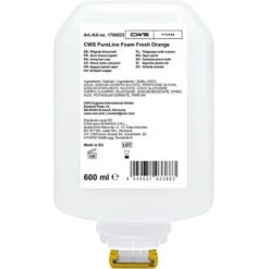 CWS Seife PureLine Foam Fresh Orange, Schaumseife, Nachfüller, 600ml