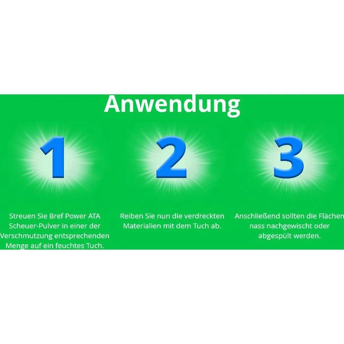 Bref Scheuermilch Power ATA Scheuerpulver, 500g 5 Bref Scheuermilch Power ATA Scheuerpulver, 500g – Bild 5