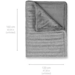 Medisana Heizdecke HB 680 Strick-Kuschelheizdecke, 160 X 120cm, Abschaltautomatik, Überhitzungsschutz -Tork Shop 2f94de66759bf2e3c69e2d26a074415a22fc149b heizdecke medisana hb 680 strick kuschelheizdecke