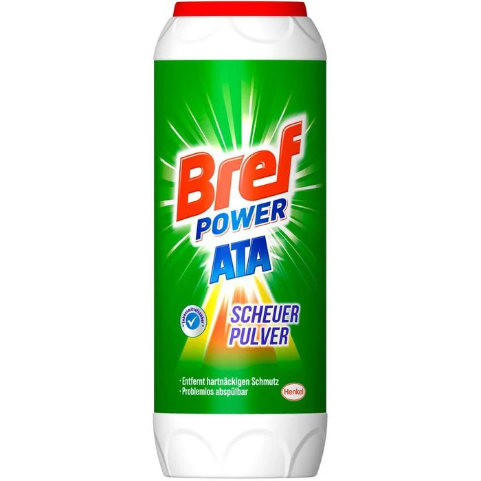 Bref Scheuermilch Power ATA Scheuerpulver, 500g 1 Bref Scheuermilch Power ATA Scheuerpulver, 500g