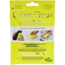 CyberClean Reinigungsmasse Home&Office, Zip-Beutel, Desinfiziert, 80g