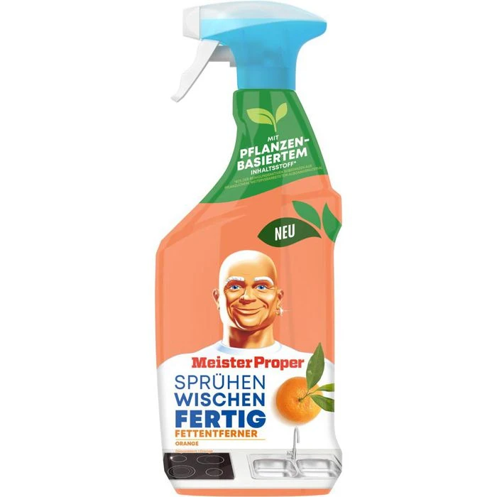Meister-Proper Fettlöser Küchenspray, Orange, Mit Sprühkopf, 800ml 1 Meister-Proper Fettlöser Küchenspray, Orange, Mit Sprühkopf, 800ml
