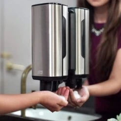 Tork Seife Premium Antimikrobiell, 424709, S4, Flüssigseife, Nachfüller, Desinfizierend, 1 Liter -Tork Shop 37f16b822e5e26463fab48795a7e1828f411210a seife tork premium antimikrobiell 424709 s4