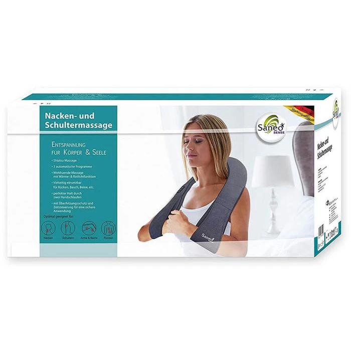 Saneo Nackenmassagegerät SaneoSENSE, Shiatsumassage, Mit Wärmefunktion 5 Saneo Nackenmassagegerät SaneoSENSE, Shiatsumassage, Mit Wärmefunktion – Bild 5