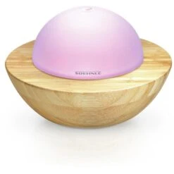 Soehnle Diffuser Design Modena, Für ätherische Öle, Bambus / Glas, Farbwechsel -Tork Shop 394462b80386bf8f347111495d87434798d47f3e diffuser soehnle design modena