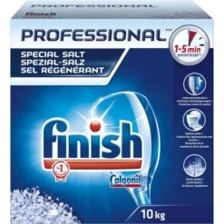 Finish Spülmaschinensalz Calgonit Professional, Spezial Salz, Grobkörnig, 10 Kg