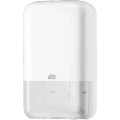 Tork Toilettenpapierspender Elevation, 556000, T3, Kunststoff, Zur Einzelblattentnahme, Weiß