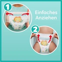 Pampers® Pampers Windeln Baby-Dry Pants, Größe 4, 9-15 Kg, Mit Rundum-Auslaufschutz, 27 Stück -Tork Shop 46936d9393e4355d12062de5957df8d10384d72f windeln pampers baby dry pants groesse 4