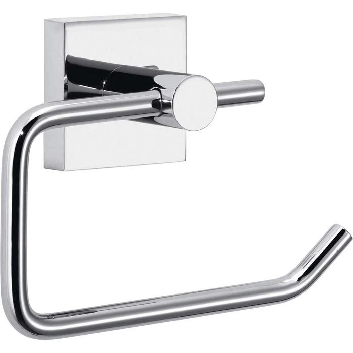 Tesa Toilettenpapierspender Ekkro, 40232, Ohne Bohren, Metall, Für 1 Kleinrolle, Silber 1 Tesa Toilettenpapierspender Ekkro, 40232, Ohne Bohren, Metall, Für 1 Kleinrolle, Silber