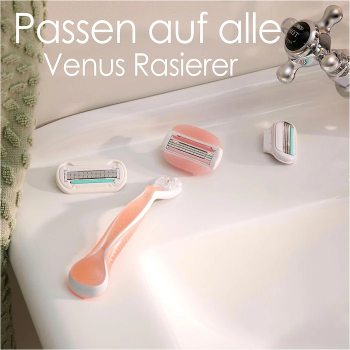 Gillette-Venus Rasierklingen Comfortglide, Spa Breeze, Für Damen, 9 Stück 4 Gillette-Venus Rasierklingen Comfortglide, Spa Breeze, Für Damen, 9 Stück – Bild 4