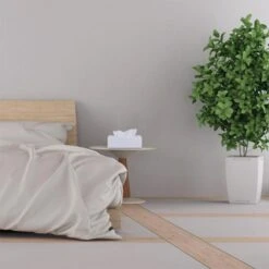 Relaxdays Kosmetiktücherbox 10023252, Bambus, BxHxT: 24 X 7,5 X 12 Cm, Weiß -Tork Shop 4f81adde55c6639ed395b84db280f1dbb7895c47 kosmetiktuecherbox relaxdays 10023252