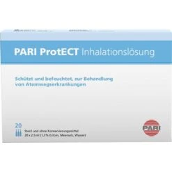 PARI Inhalationslösung ProtECT 077G6000, Ampullen, Mit Ectoin, 2,5ml, 20 Stück