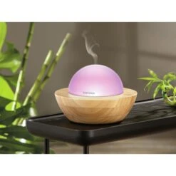 Soehnle Diffuser Design Modena, Für ätherische Öle, Bambus / Glas, Farbwechsel -Tork Shop 57f9dfc49964a56bc8473ef824a2da8006eac221 diffuser soehnle design modena