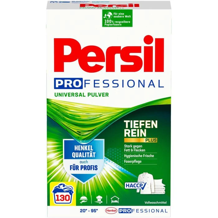 Persil® Persil Waschmittel Universal Professional Line, Pulver, 8,45 Kg, 130 Waschladungen 1 Persil® Persil Waschmittel Universal Professional Line, Pulver, 8,45 Kg, 130 Waschladungen