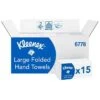 Kimberly-Clark Papierhandtücher Kleenex Ultra 6778, 2-lagig, Interfold-Falz, 21,5 X 31,5cm, 1860 Stück