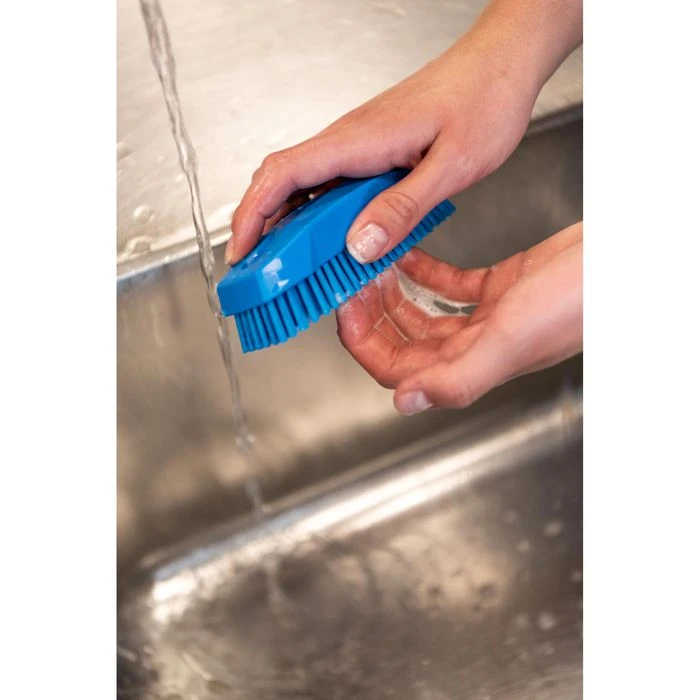 Vikan Nagelbürste 64403, Hart, Blau, Aus Kunststoff, PP-Borsten, Länge: 13 Cm 2 Vikan Nagelbürste 64403, Hart, Blau, Aus Kunststoff, PP-Borsten, Länge: 13 Cm – Bild 2