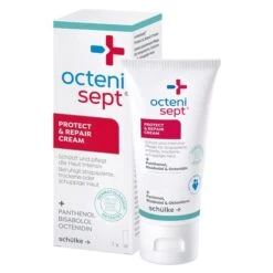 Schülke Hautschutzcreme Octenisept, Protect & Repair Creme, Mit Panthenol, 50ml