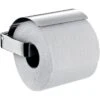 Emco Toilettenpapierspender Loft, 050000100, Aluminium, Für 1 Kleinrolle, Mit Abdeckung, Chrom