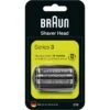 Braun 21B Kombipack, Series 3, Scherkopf, Ersatzscherteil, Schwarz
