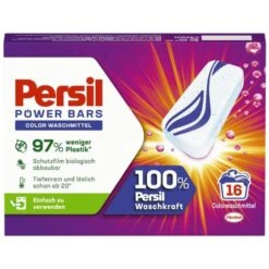 Persil® Persil Waschmittel Color Power Bars, Colorwaschmittel, 472 G, 16 Waschladungen