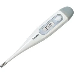 Beurer Fieberthermometer FT 09 Weiß, Digital, Wasserdicht, Messwertspeicher