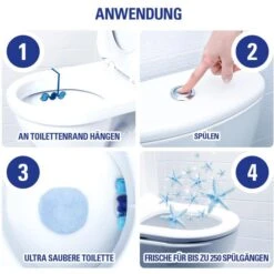Cillit-Bang WC-Duftspüler 6 In 1 Blauspüler, Ozean Frische, Im Korb, 3 Stück -Tork Shop 66225afa018233b528b3ae12868cfc6d119ca664 wc duftspueler cillit bang 6 in 1 blauspueler ozean