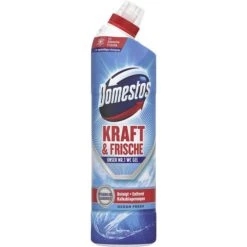 Domestos WC-Reiniger Kraft & Frische WC Gel, Ocean Fresh, Beseitigt 99,9% Der Bakterien, 750ml