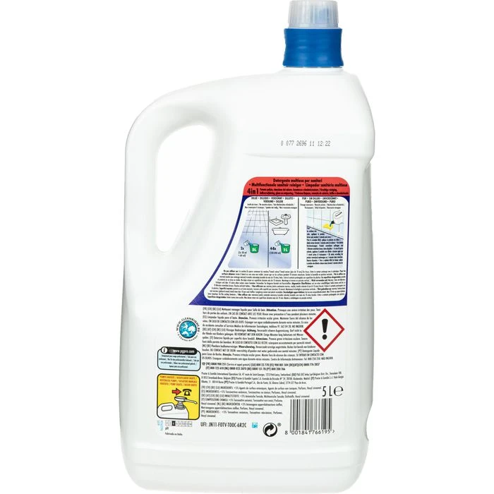 Meister-Proper Hygienereiniger Professional 4in1, Oberflächenreiniger, 5 Liter 2 Meister-Proper Hygienereiniger Professional 4in1, Oberflächenreiniger, 5 Liter – Bild 2