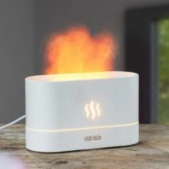 Böttcher-AG Diffuser Mit Flammeneffekt, Weiß, Für ätherische Öle, Kunststoff, Warm-weißes LED 6 Böttcher-AG Diffuser Mit Flammeneffekt, Weiß, Für ätherische Öle, Kunststoff, Warm-weißes LED -Tork Shop 70feb6c2177d4c976ae85fcce35597b86d909596 diffuser boettcher ag mit flammeneffekt weiss