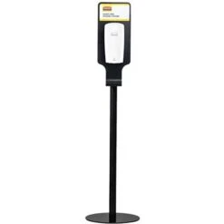 Rubbermaid Desinfektionsmittelspender FG750824, Desinfektionssäule Für Spender, Mit Abtropfschale