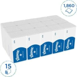 Kimberly-Clark Papierhandtücher Kleenex Ultra 6778, 2-lagig, Interfold-Falz, 21,5 X 31,5cm, 1860 Stück -Tork Shop 741216bfa3eb7ef7561a15410755da29f8b28131 papierhandtuecher kleenex ultra 6778