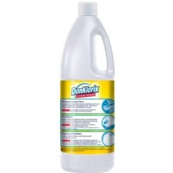 DanKlorix Hygienereiniger Mit Aktiv-Chlor, Zitronen-Frische, Desinfizierend, 1,5 Liter -Tork Shop 74928f8722fa7c13e3dc17fa76a5de157b7cb1ce hygienereiniger danklorix mit aktiv chlor