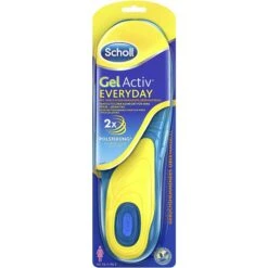 Scholl Einlegesohlen GelActiv Everyday, 35,5-40,5, Für Freizeitschuhe, Gelsohlen, 1 Paar