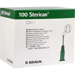 B.Braun Kanülen Sterican, 100 Stück, Stumpf, Steril, 21G X 0,875 Zoll, Ø 0,80 X 22mm