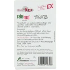 Sebamed Lippenbalsam Schützende Lippenpflege, Mit Vitamin E, LSF 15, 4,8g -Tork Shop 7e16d3cd65e00292f1fd1ea40dffe0befc606c0f lippenbalsam sebamed schuetzende lippenpflege