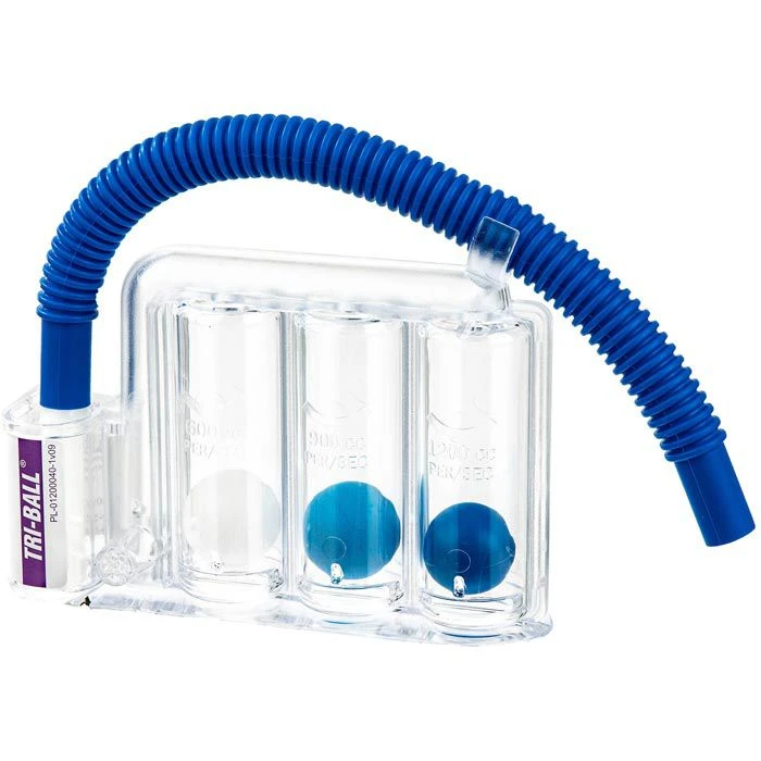 TRI-BALL Atemtrainer, Für Einatmung, Mit 3 Kugeln 1 TRI-BALL Atemtrainer, Für Einatmung, Mit 3 Kugeln